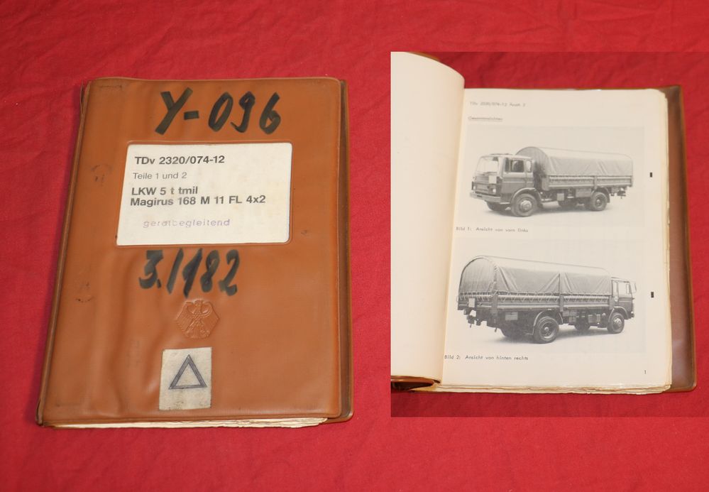 46309 Magirus 168 M 11 FL 4x2 , Bundeswehr Anleitung