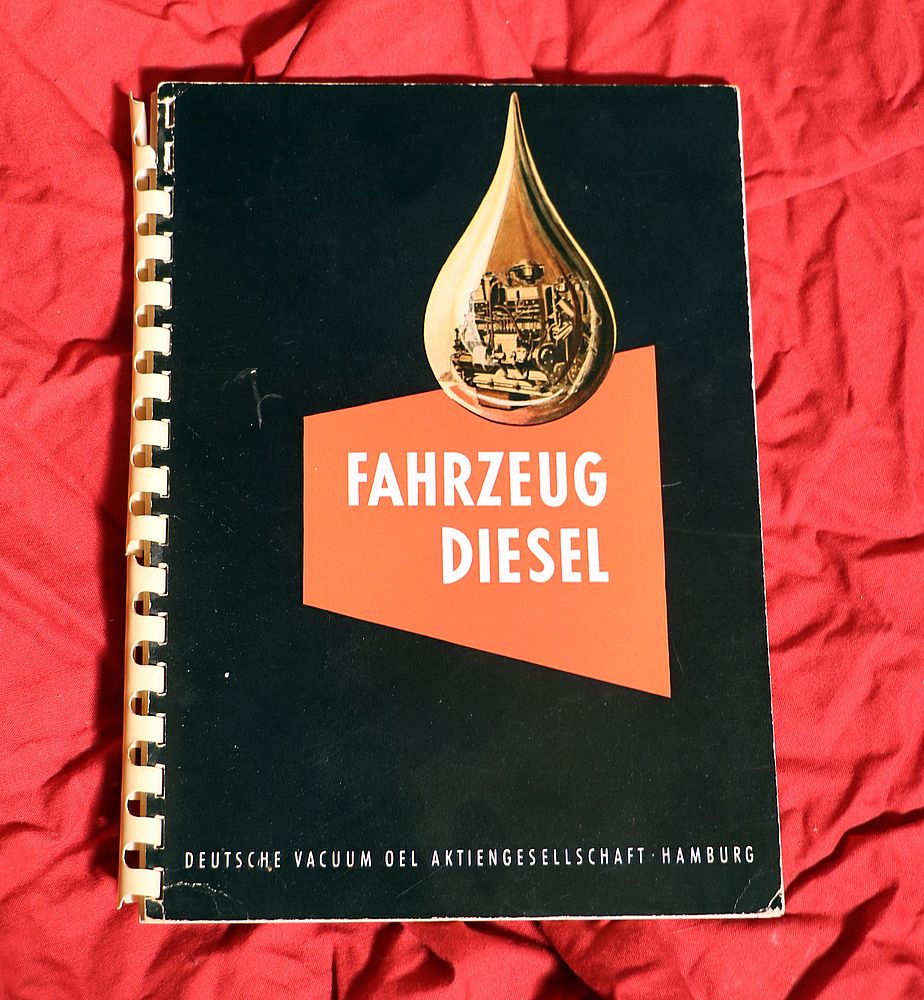 39448 Fahrzeug Diesel , Deutsche Vacuum Oel Hamburg Mobiloel