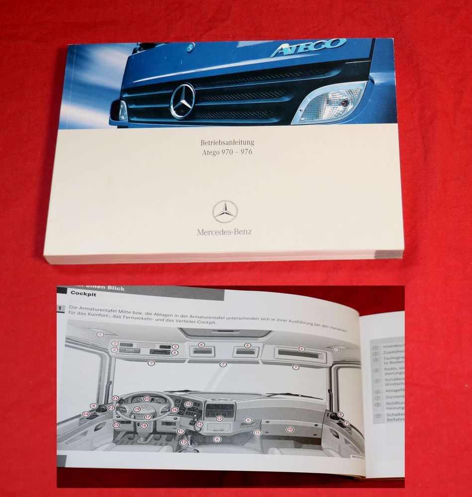 Mercedes Atego 970 bis 976 Betriebsanleitung Mercedes Atego 970 bis 976 Betriebsanleitung