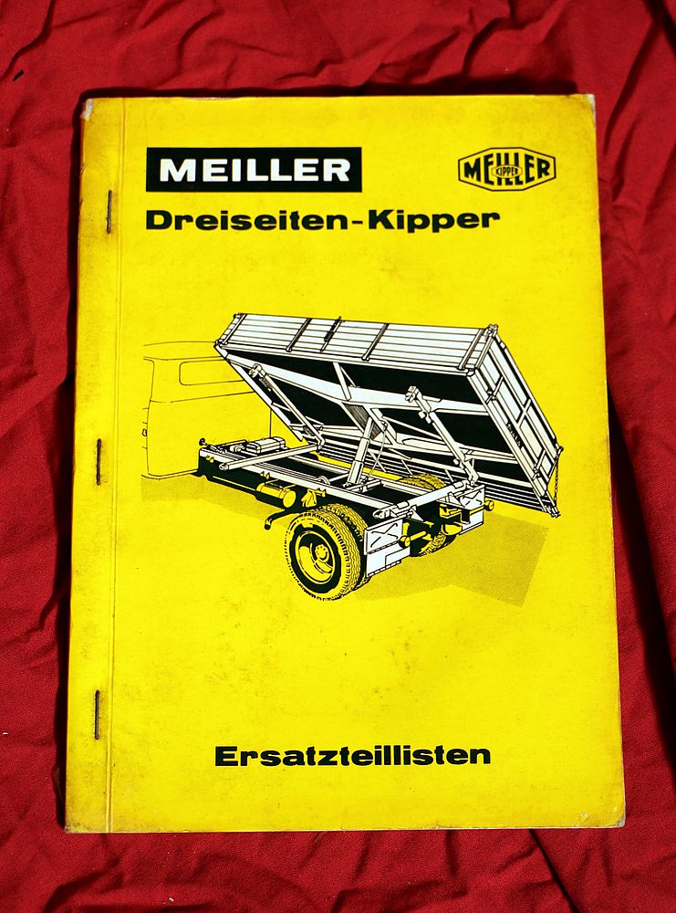 44771 Meiller - Kipper auf Magirus 170 D 15 K, AK