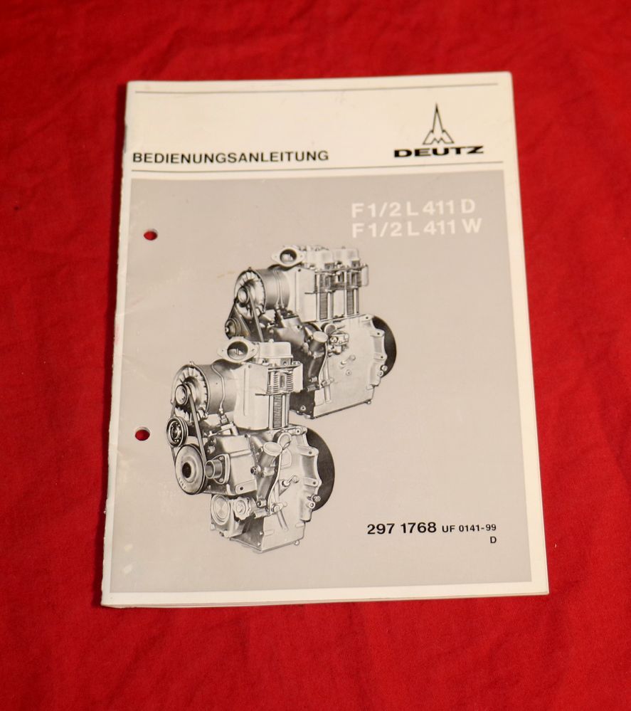 51934 Deutz Motor F 1 + 2 L 411 D , W