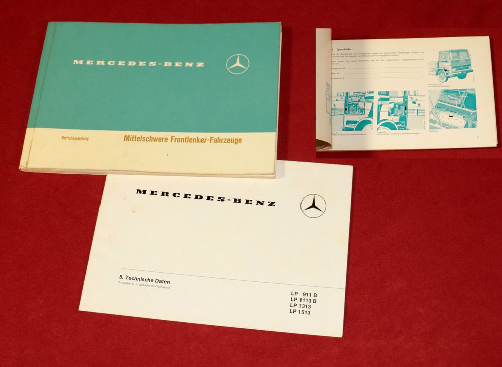 50538 Mercedes Mittelschwere Frontlenker Fahrzeuge mit kubischem Haus