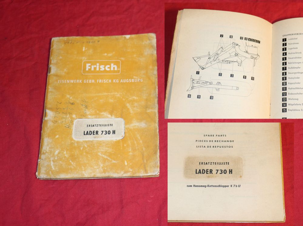 FRISCH Lader für Hanomag Raupe K7