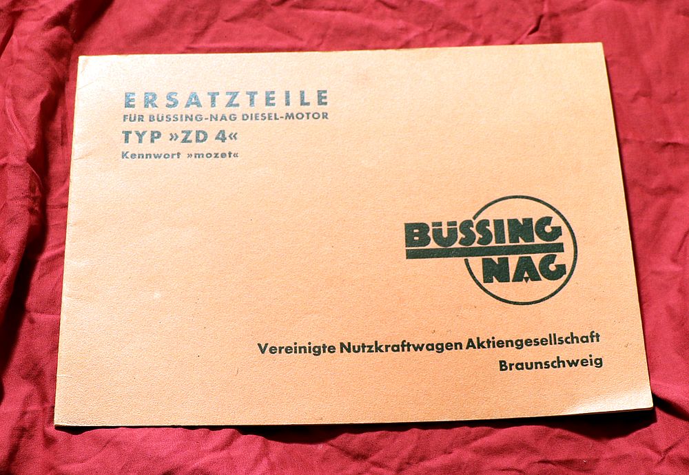 46196 Büssing - NAG Motor Typ ZD 4