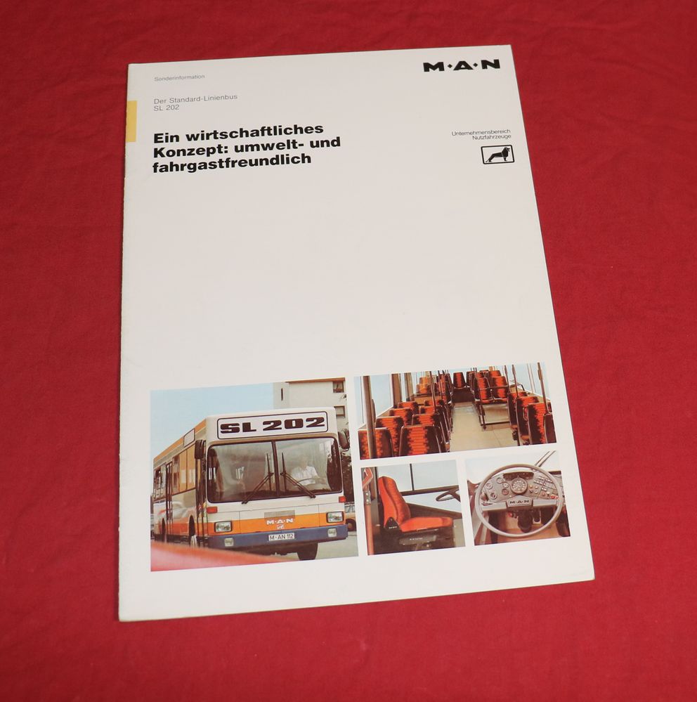 MAN SL 200 Standard Linienbus Prospekt