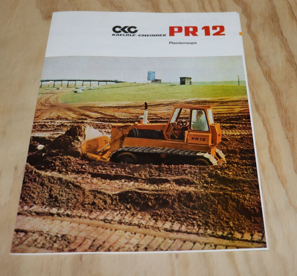 11813 Kaelble - Gmeinder Raupe PR 12 , Prospekt
