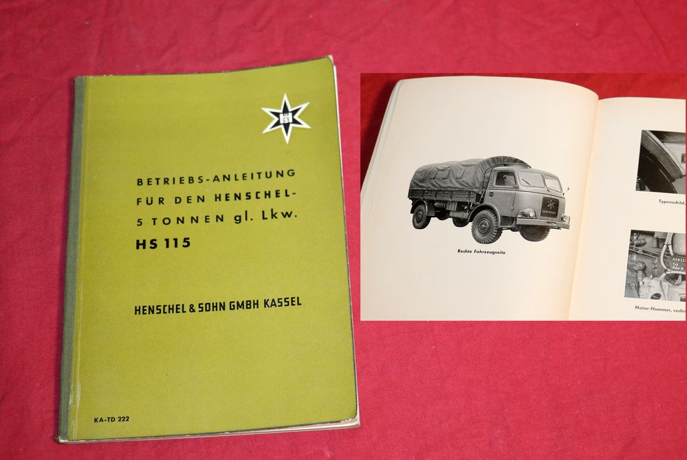 Henschel HS 115 LKW 5 to gl Militär