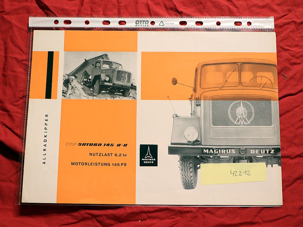 42212 Magirus Deutz Saturn 145 AK Allradkipper