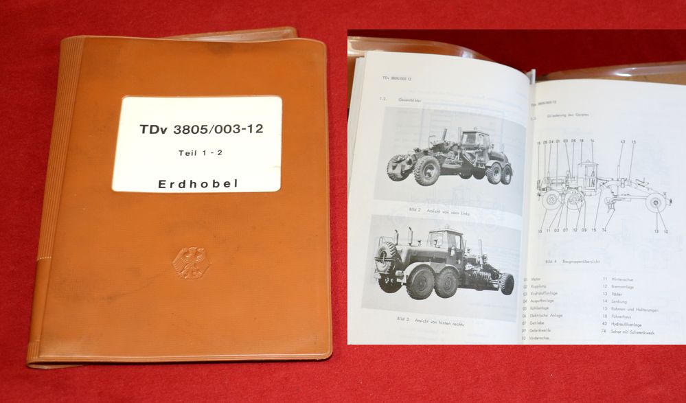 46627 Erdhobel Grader Frisch 125 D Bundeswehr Anleitung