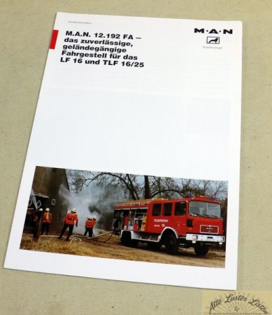 MAN 12.192 FA Allrad  Feuerwehr  LF 16 , TLF 16/25
