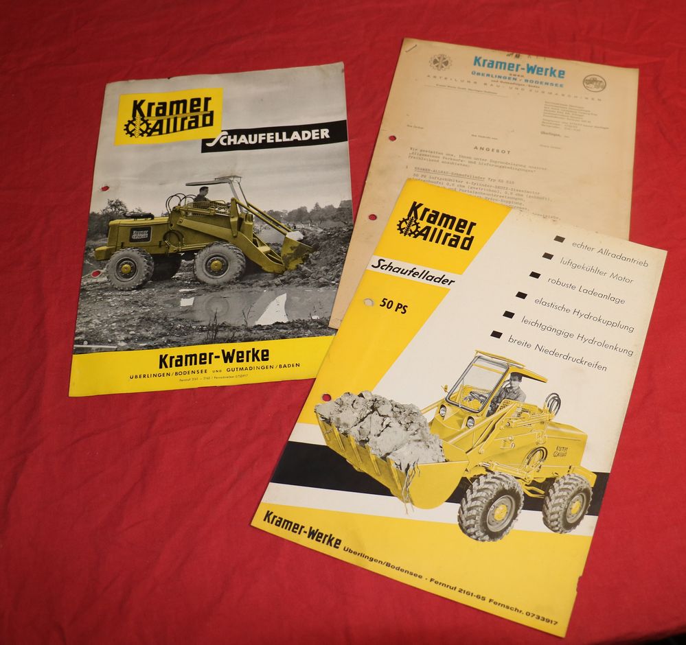 KRAMER Allrad KS 510 Schaufellader Radlader Prospekt