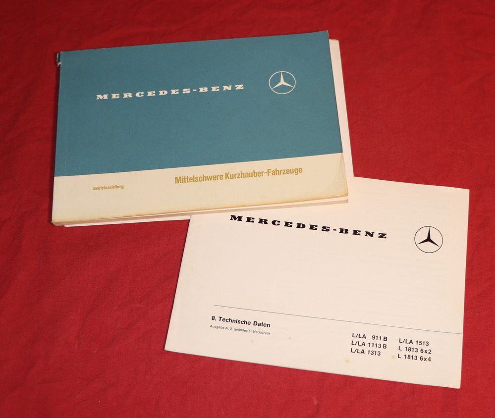 Mercedes L, LA 911 B, 1113 B Mittelschwere Kurzhauber LKW