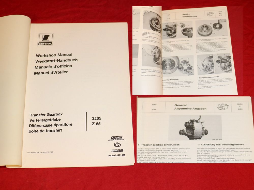 Magirus Iveco Verteilergetriebe Z 65