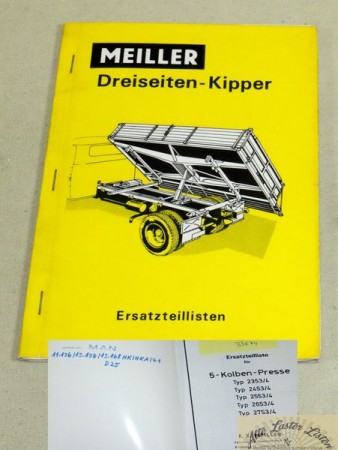 33674_ersatzteilliste_man_man_sonstiges_bk75vqzJTy3nGl Meiller Kipper auf MAN 11.136, 13.136, 13.168 HK, HKA