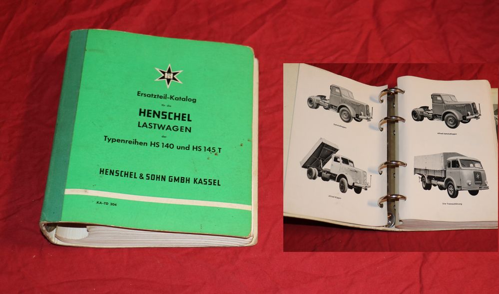 49342 Henschel HS 140, HS 145 T , Ersatzteilkatalog