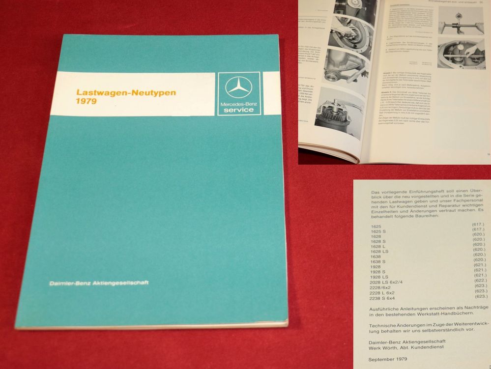 47589 Mercedes Einführungsschrift Lastwagen Neutypen 1979