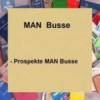 Prospekte MAN Busse