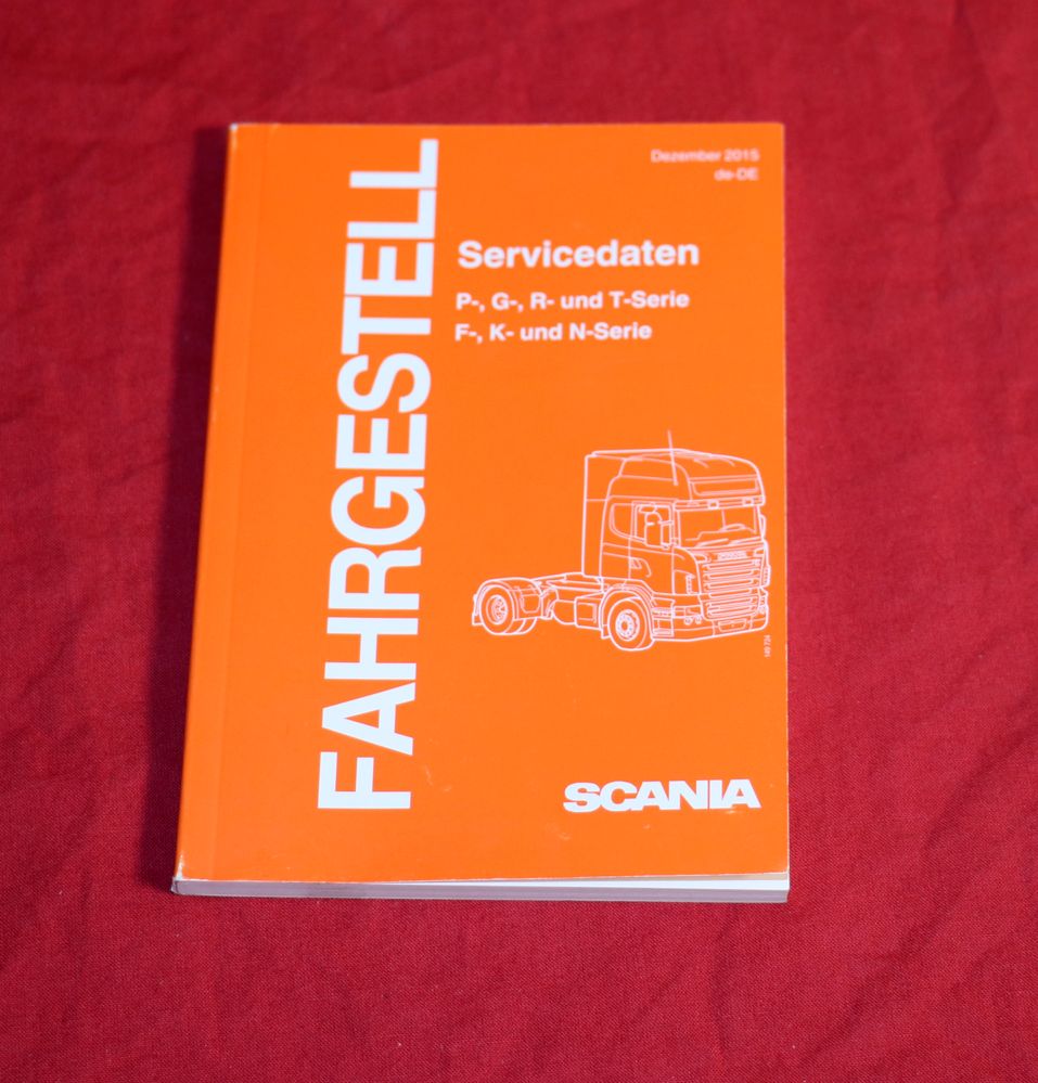 48507 SCANIA Fahrgestell Servicedaten P-, G-, R- und T Serie , F-, K- und N Serie