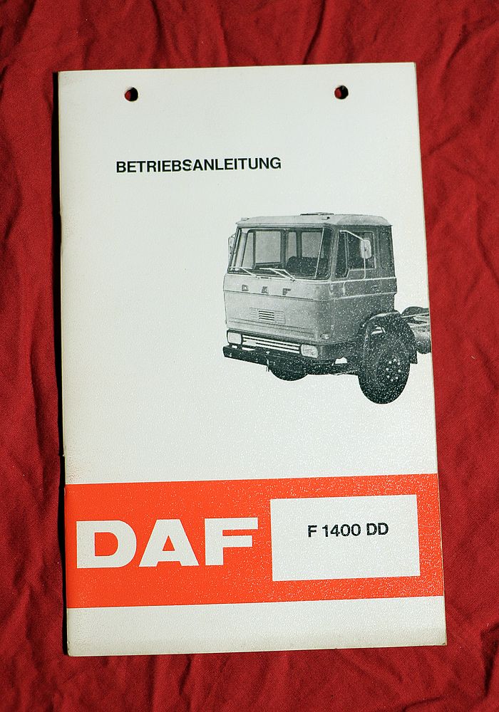 46554 DAF F 1400 DD Anleitung LKW