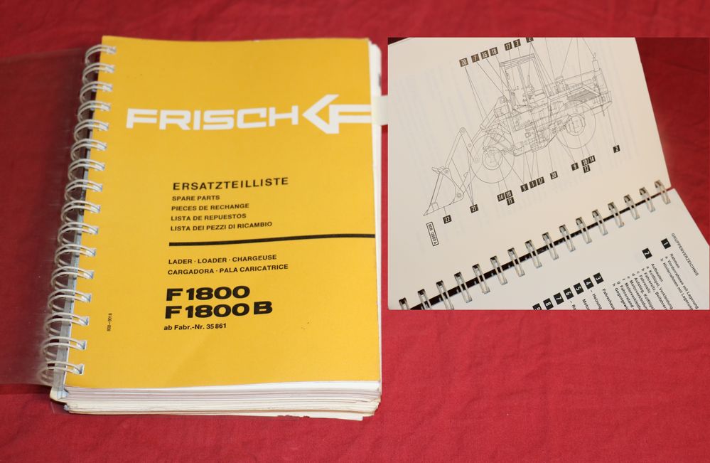 FRISCH F 1800, 1800 B Lader Radlader