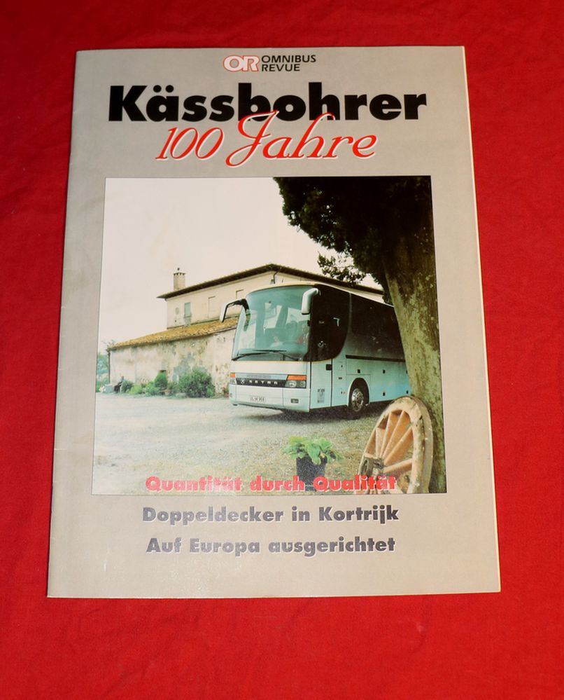 Sonderdruck Omnibus Revue Kässbohrer 100 Jahre Setra Busse