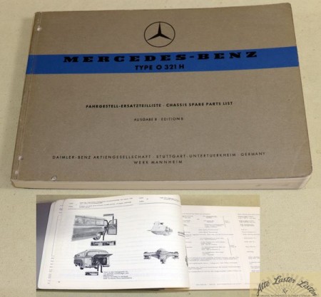 32655_ersatzteilliste_mercedes_busse_busse_alt_bis_ca_1973_bv23f7DnaE6ff0 Mercedes O 321 H , Ersatzteilliste für Bus Fahrgestell