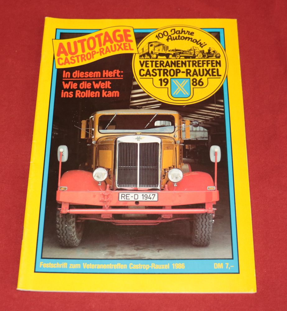 50443 Autotage Castrop-Rauxel Veteranentreffen 1986