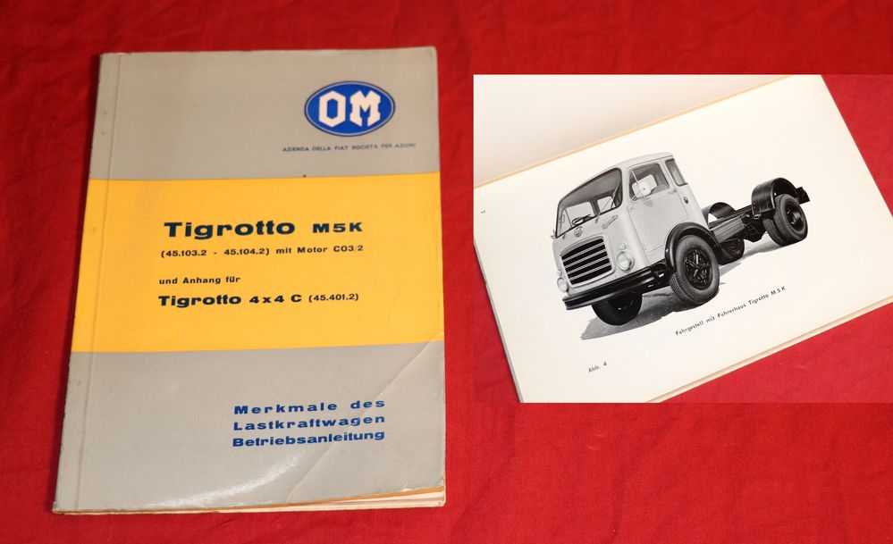 54607 OM Tigrotto M5K und Anhang Tigrotto 4x4 C