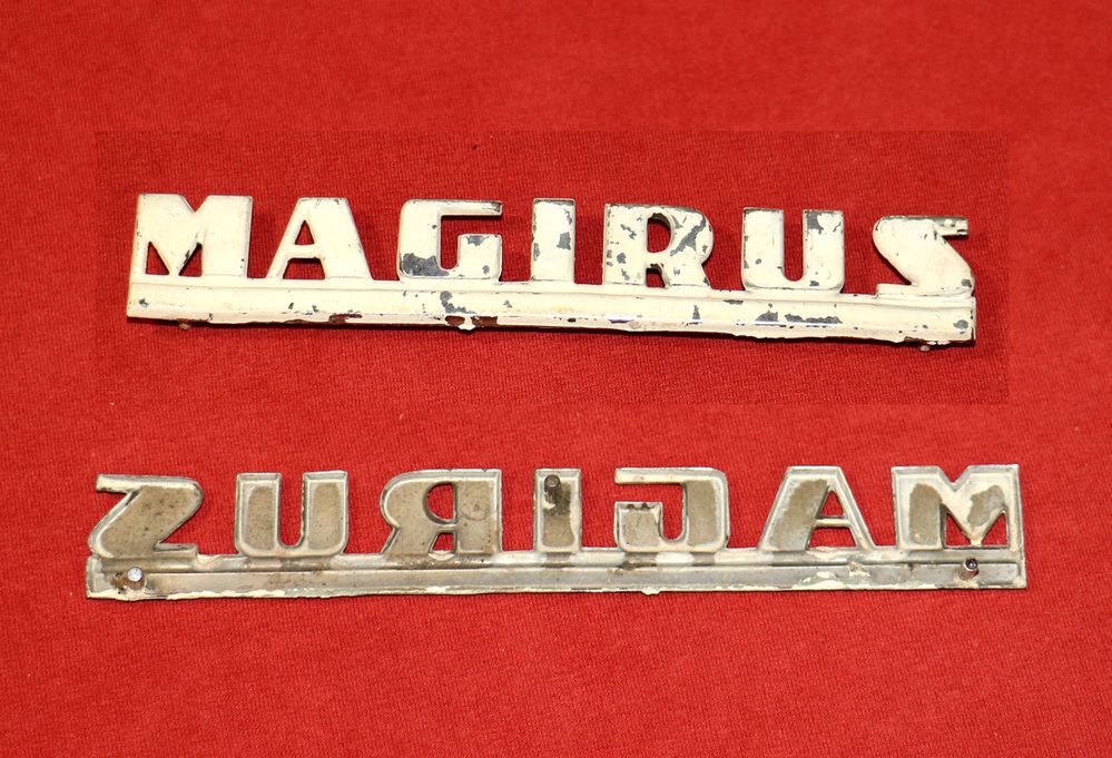 51720 Schriftzug Magirus für Motorhaube