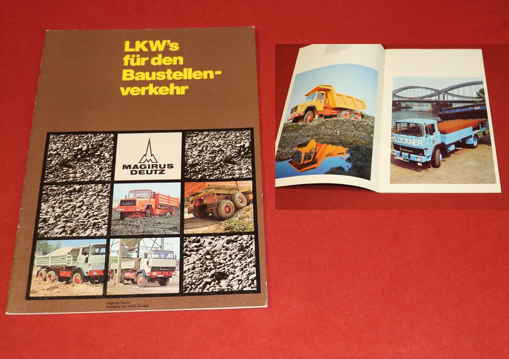 51353 Magirus Deutz , LKW für den Baustellenverkehr
