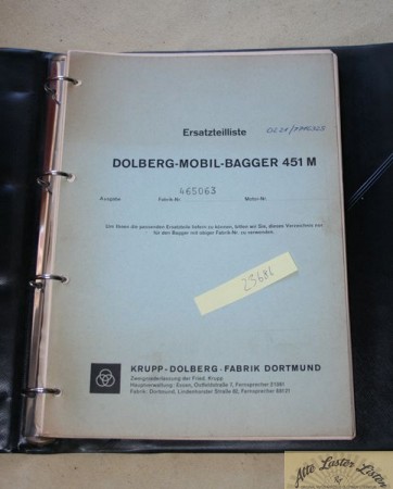 23686_ersatzteilliste_baumaschinen_sonstige_baumaschinen_bPgIPaov1CZVgR Dolberg Universal Bagger D 451 M