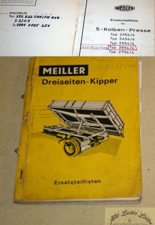 32924_ersatzteilliste_magirus_deutz_busse_sonstiges_sonstiges_magirus_bQsmPNBpCq7JeX Meiller - Kipper z.B. auf Magirus 232 D 22 F 6x4, FAK 6x6
