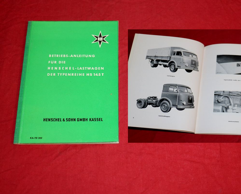 Henschel HS 145 T Betriebsanleitung