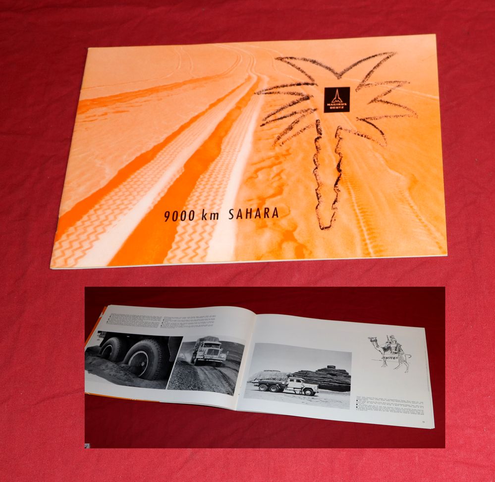 Prospekt Magirus Deutz 9000 KM Sahara