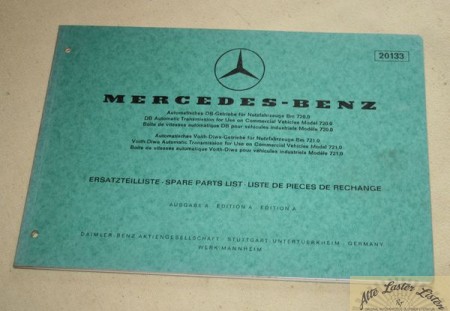 Automatisches Getriebe für Mercedes O 305