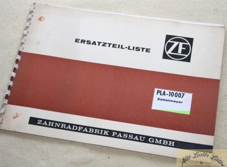 Zettelmeyer   ZF  Planetenlenkachse  ZF  PLA - 10007