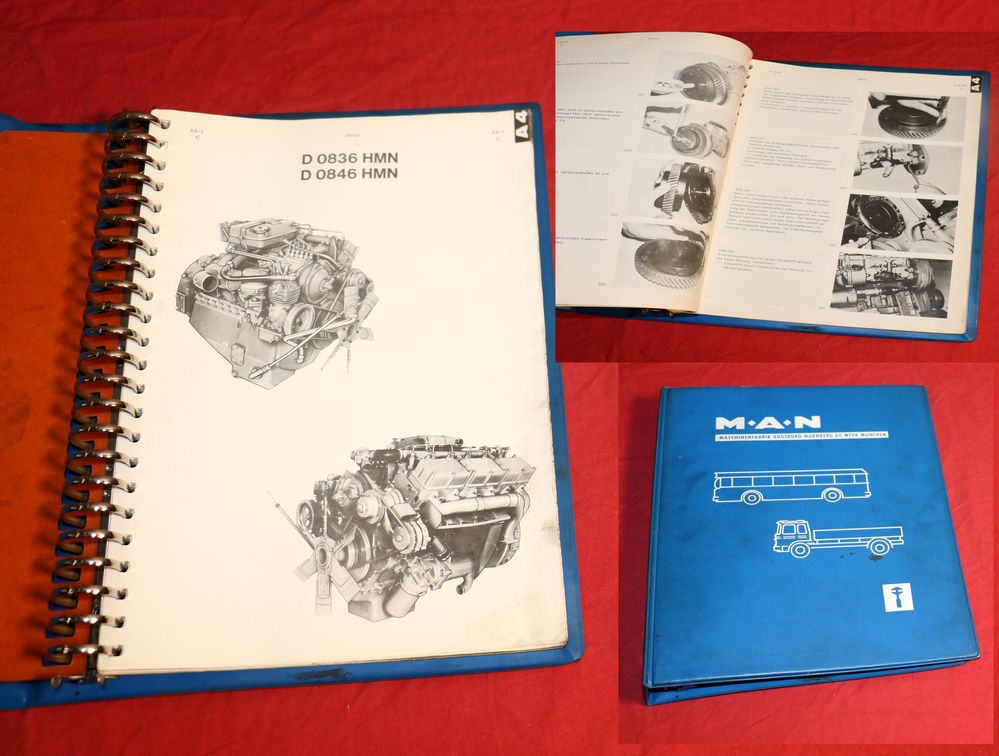 MAN D 0836 HMN , D 0846 HMN Motor Werkstatthandbuch