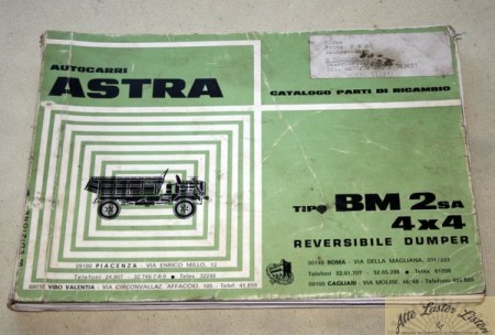 ASTRA BM 2 SA 4x4 Catalogo parti di ricambio