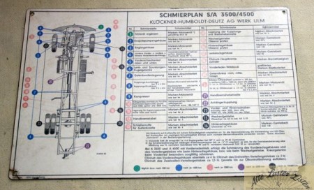 39367_sonstiges_magirus_deutz_busse_sonstiges_sonstiges_magirus_bWbtvjECl1dYDR Schmierplan Fahrerhaus Tür Innen Magirus S, A 3500, 4500