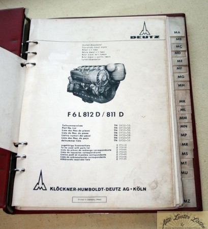 Deutz F 6 L 811, 812  D