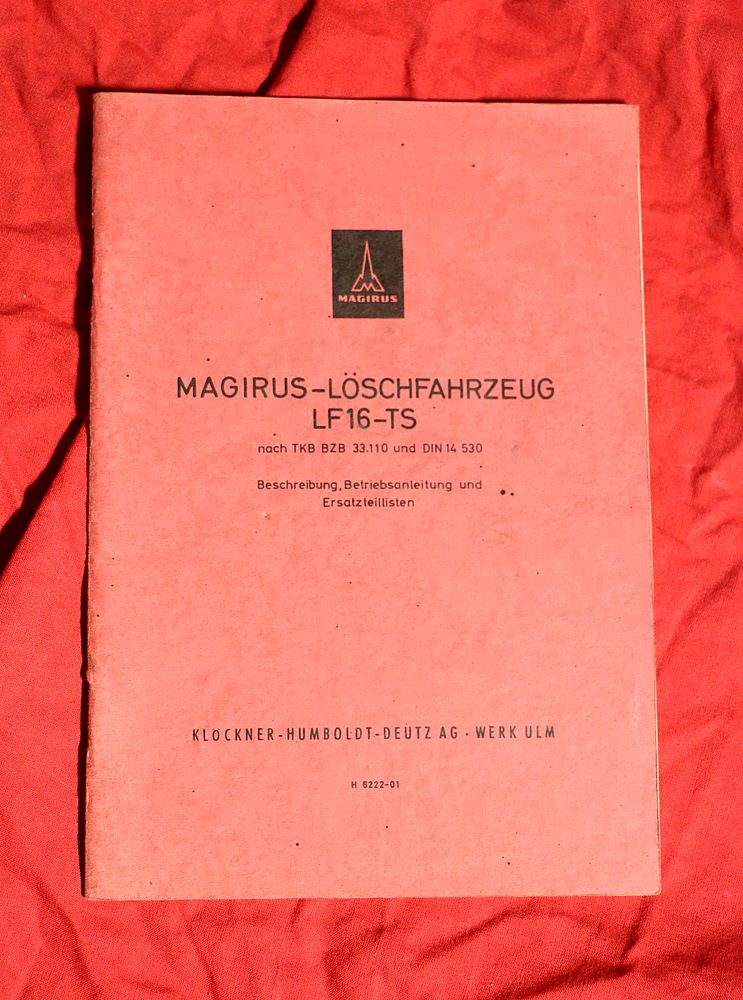 46237 Magirus Löschfahrzeug LF 16 TS , Feuerwehraufbau