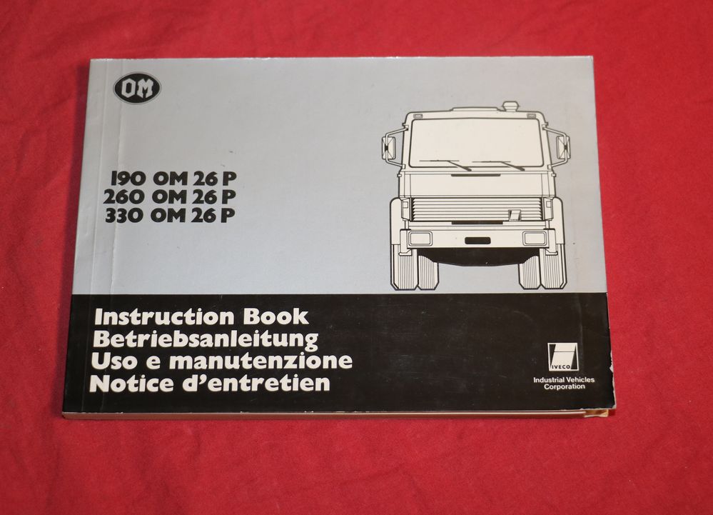 Iveco OM 190, 260, 330 26 P Anleitung LKW