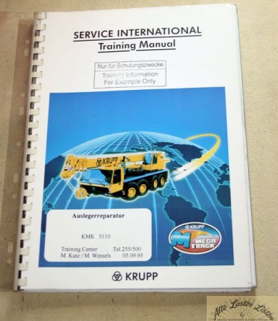 36300_werkstatthandbuch_baumaschinen_sonstige_baumaschinen_bSozbhIGcWt1Hz KRUPP Autokran KMK 5110 Auslegerreparatur , Schulung