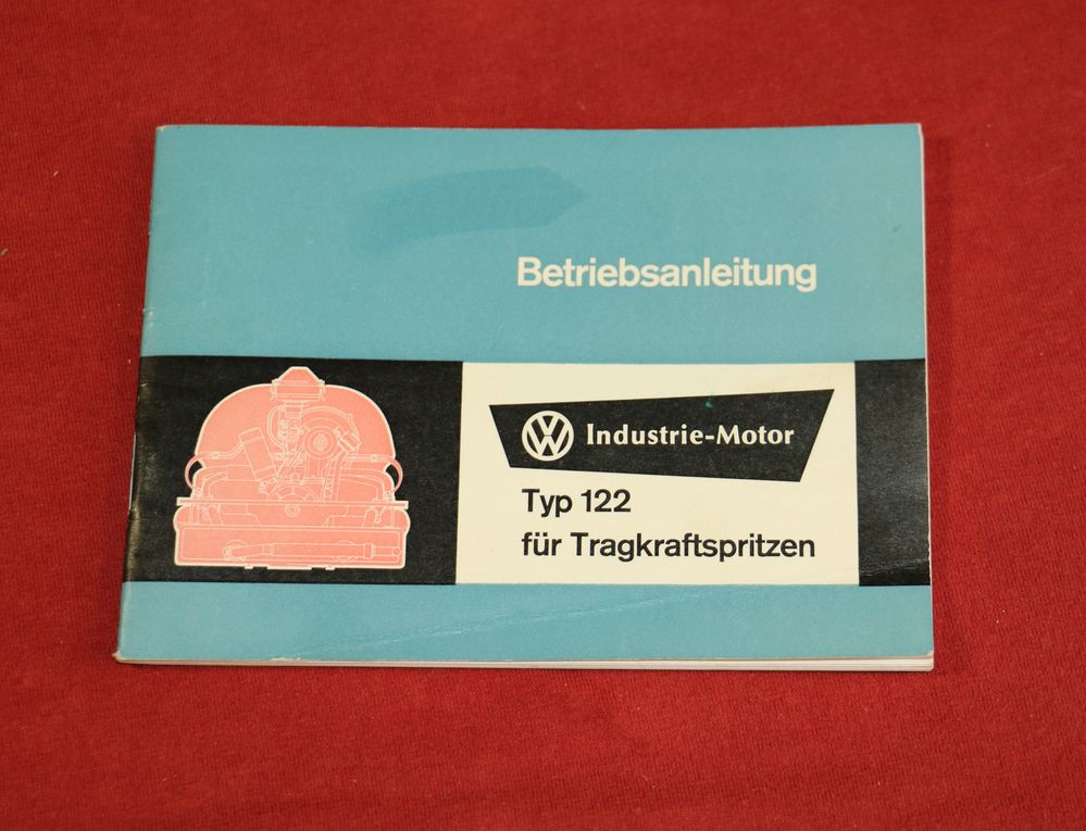 51924 VW Motor Typ 122 für Tragkraftspritzen
