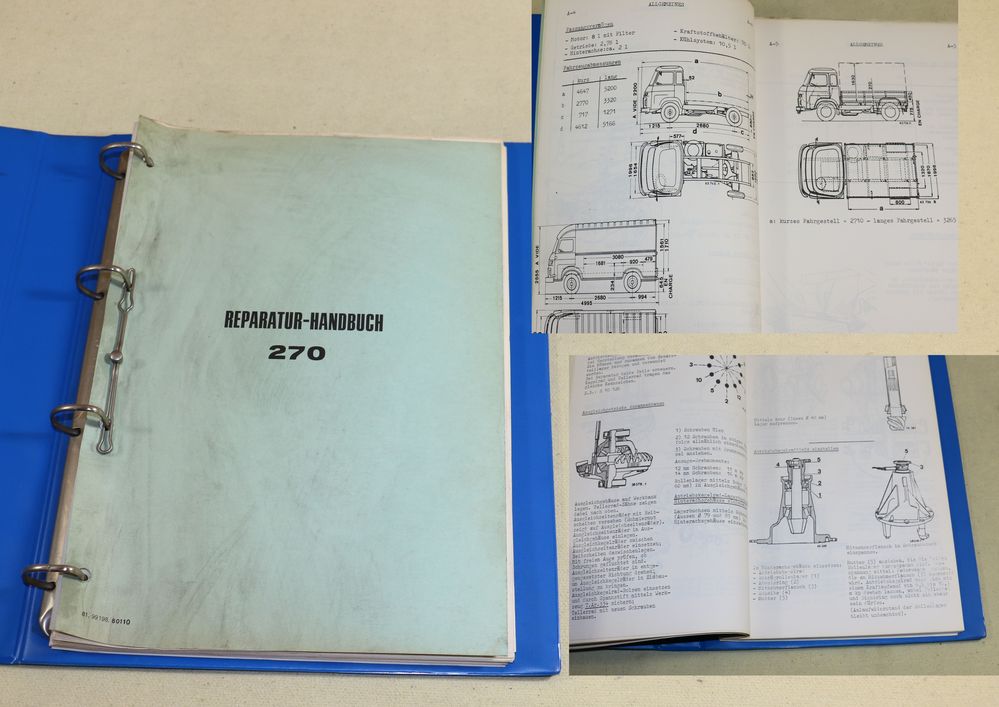 MAN - Saviem 270 , Reparaturhandbuch