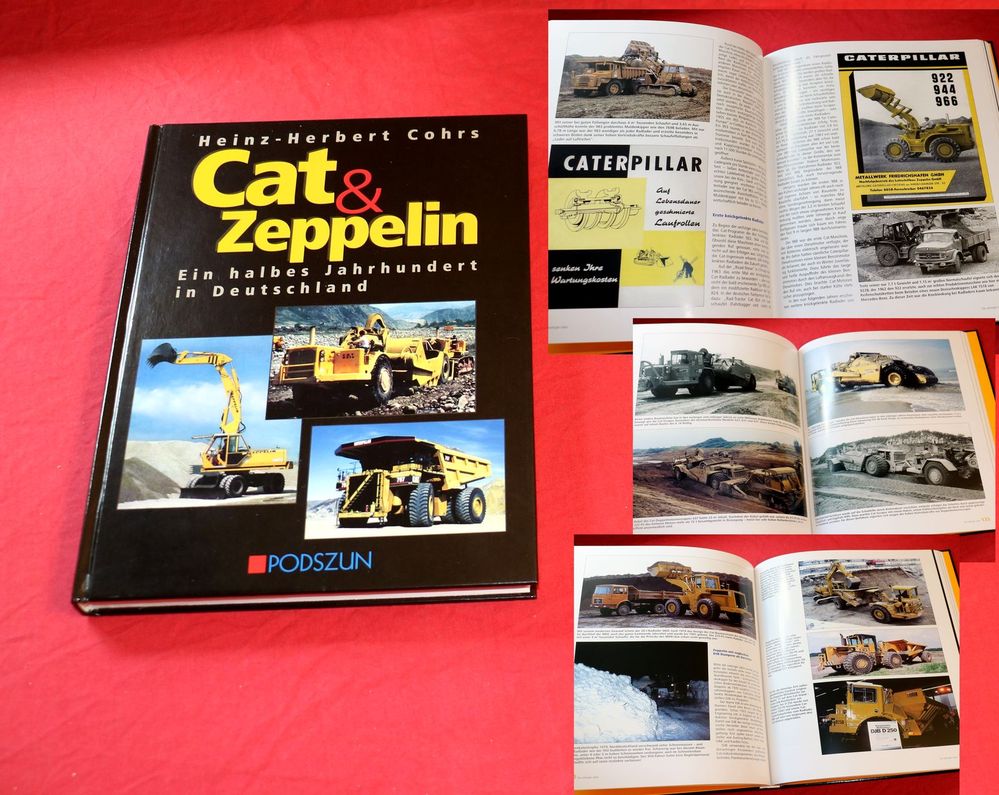 53585 CAT + Zeppelin Baumaschinen Buch