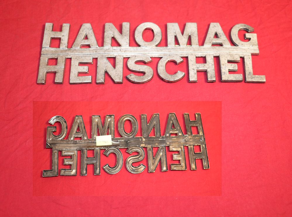 39433 Schriftzug Hanomag Henschel