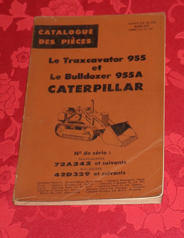 20981 CATERPILLAR 955, 955 A Traxcavator, Bulldozer