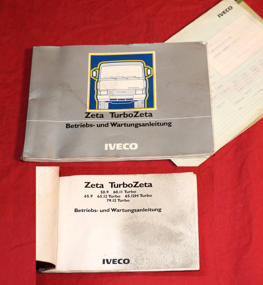 46183 IVECO Zeta , TurboZeta Betriebsanleitung