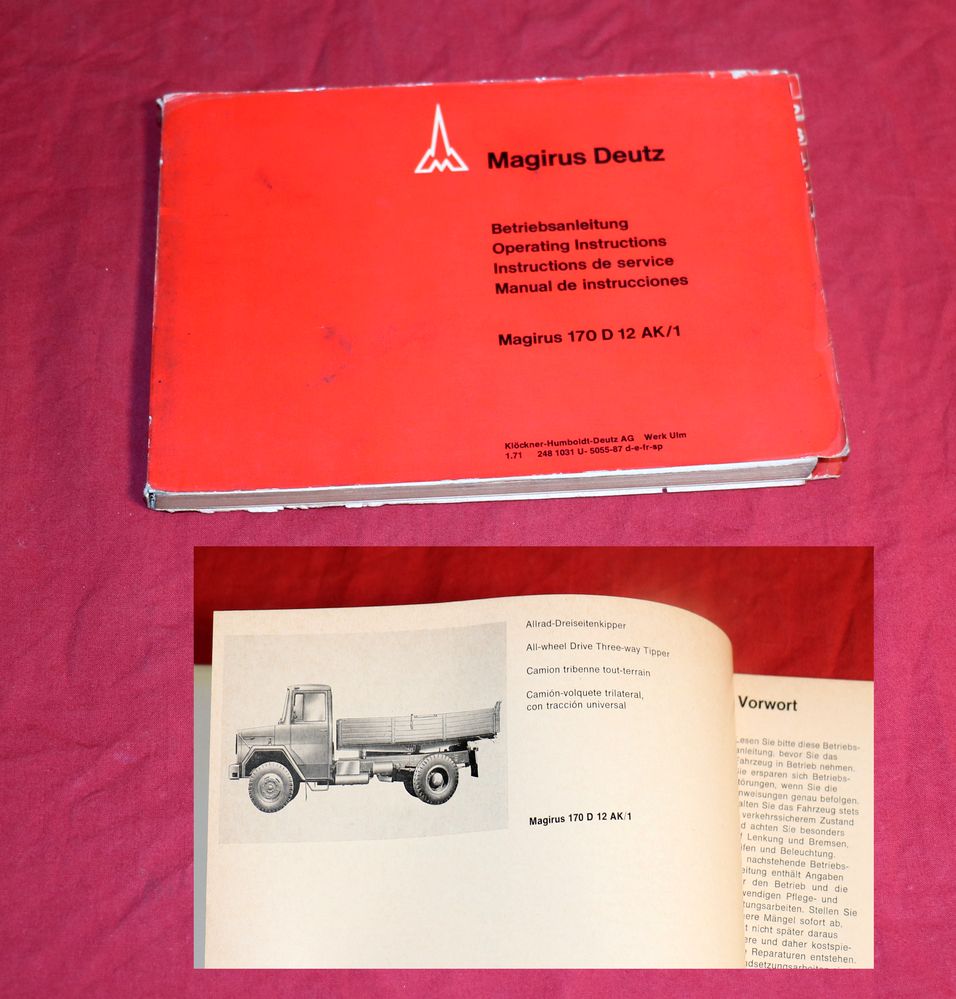 Magirus Deutz 170 D 12 AK Eckhauber Allrad 4x4